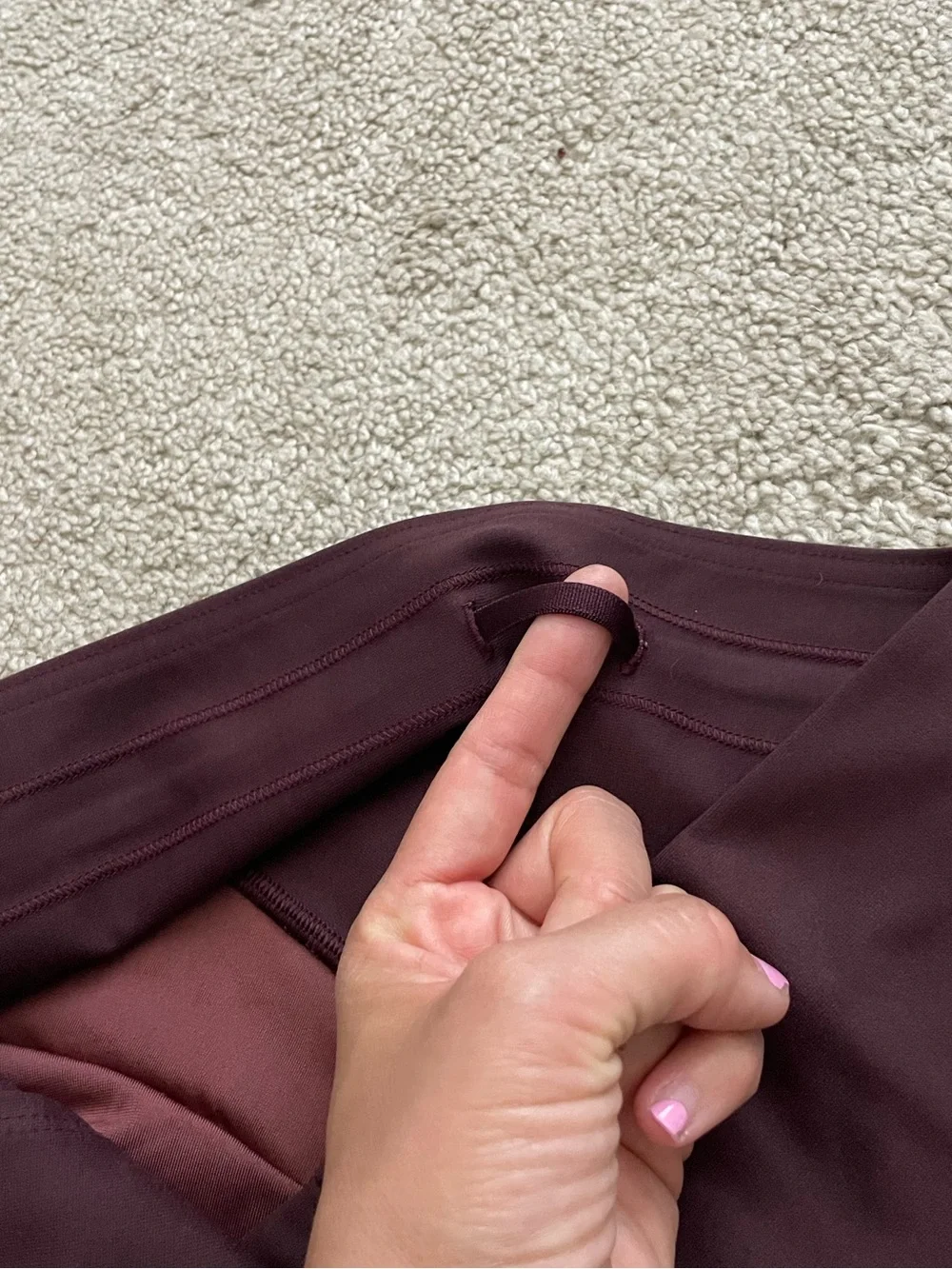 Lululemon - Burgundy Leggings